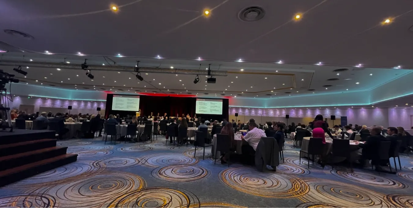 Delegates at a property industry event